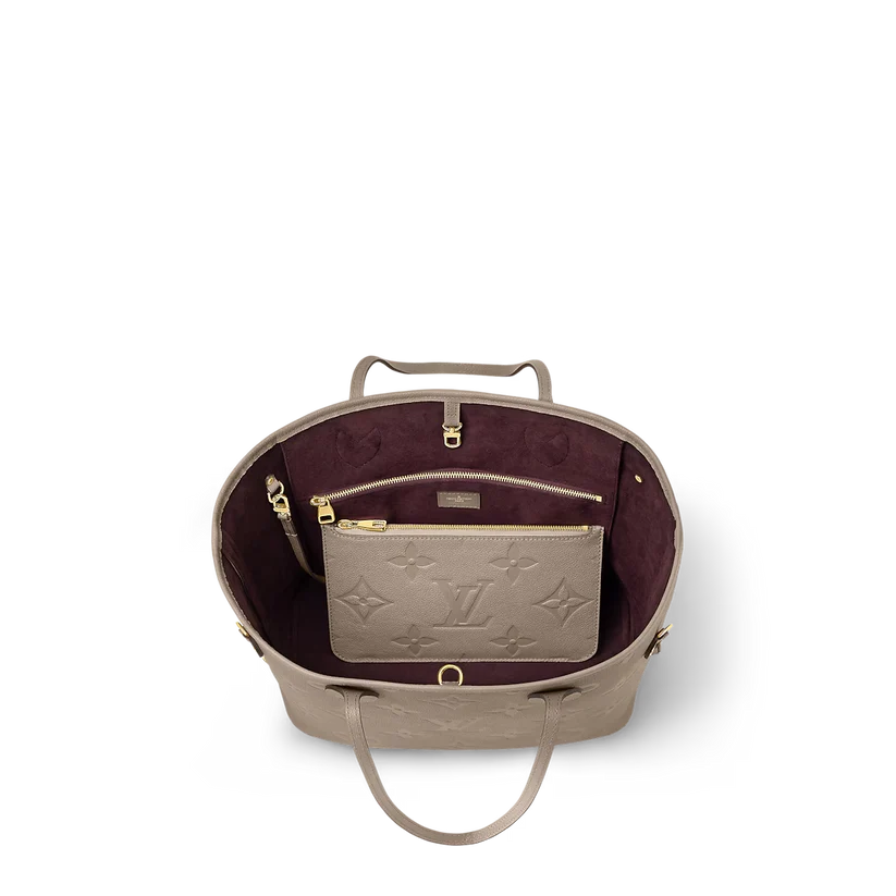 Never Full MM Monogram Empreinte Leather
