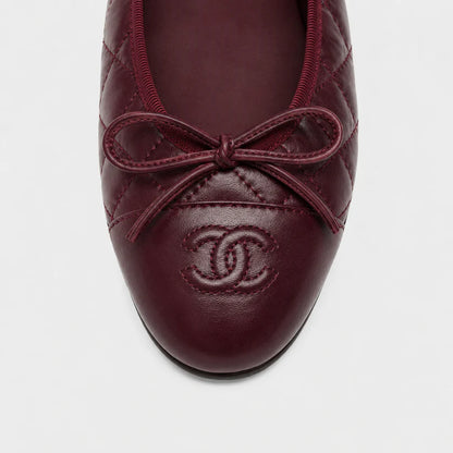 CN Ballet Flats Burgundy