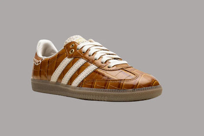 Brown Heritage Sneakers – Gum Sole Edition