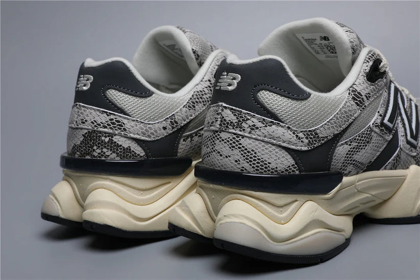 NB 9060 Black Gray Snake Pattern SNA