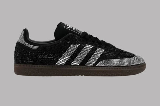 SAMBA OG STRASS BLACK SILVER