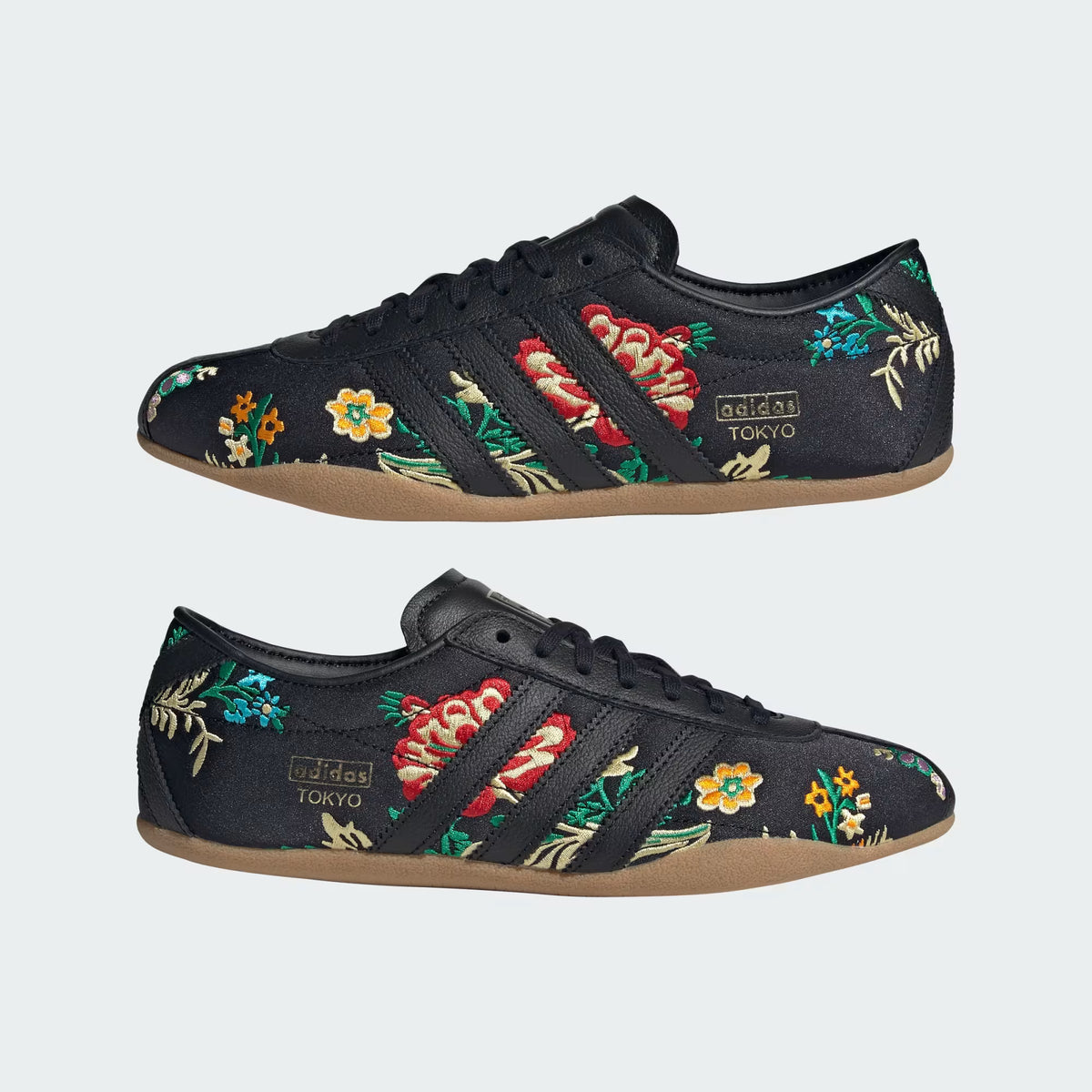 TOKYO Shoes – Black Floral